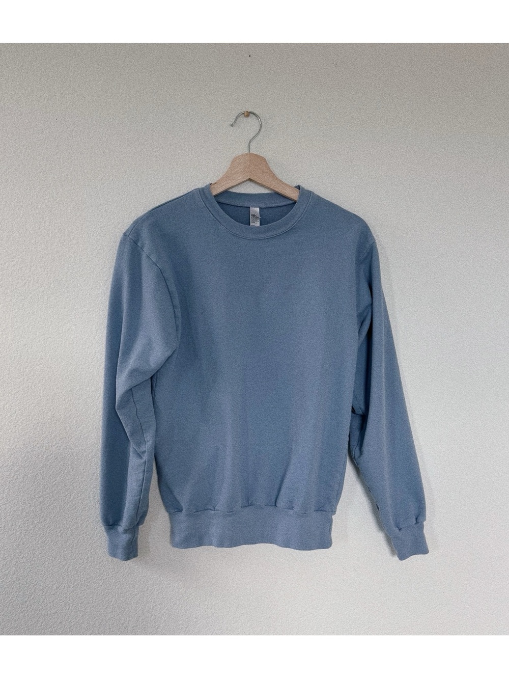 los angeles apparel crew neck sweatshirt